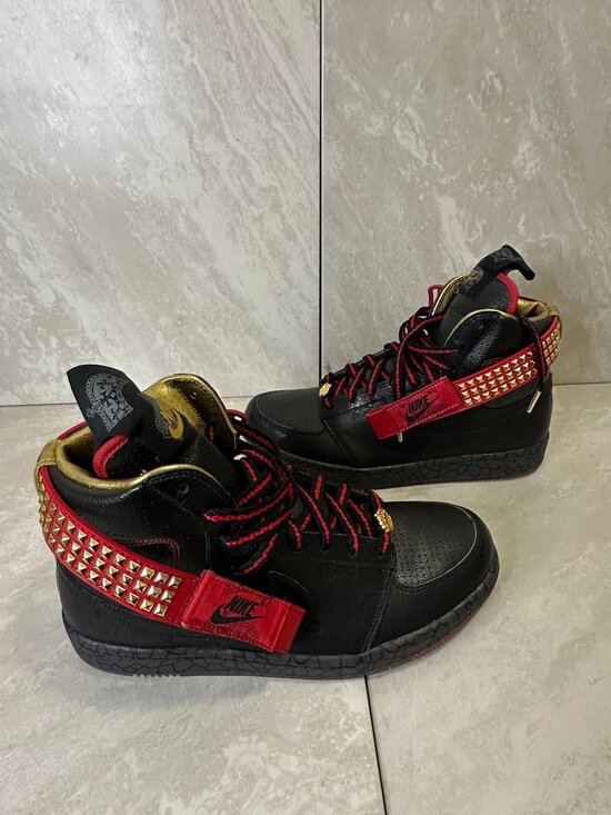 Nike Dynasty High Premium x Mighty Crown 2009 Japanese Exclusive Collab Size 9 - Picture 11 of 13